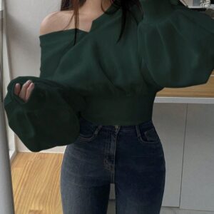 Alternative view of هودي اوفر سايز قطن