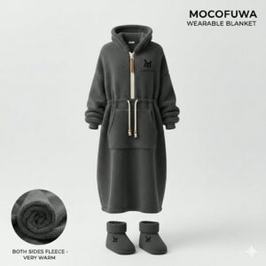 Alternative view of روب صوف طويل