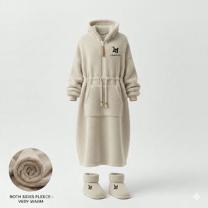 روب صوف طويل